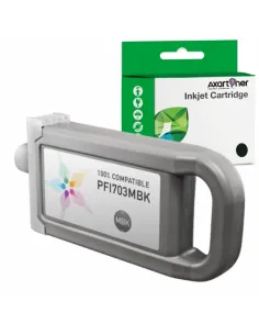 Tinta compatible Canon PFI703 / PFI303 NEGRO MATE PIGMENTADA para Canon imagePROGRAF IPF 810 / 815 / 820 / 825