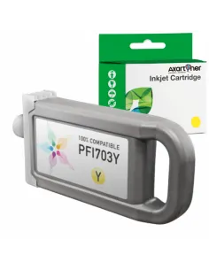 Tinta compatible Canon PFI703 / PFI303 AMARILLO PIGMENTADA para Canon imagePROGRAF IPF 810 / 815 / 820 / 825