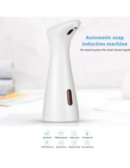 DISPENSADOR de jabón desinfectante con SENSOR