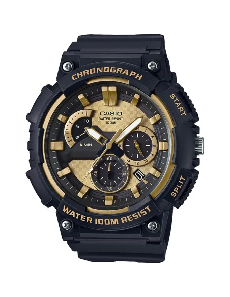 Reloj deportivo Casio MCW-200H-9AV Pantalla de Neón Cronómetro 100m resistente al agua