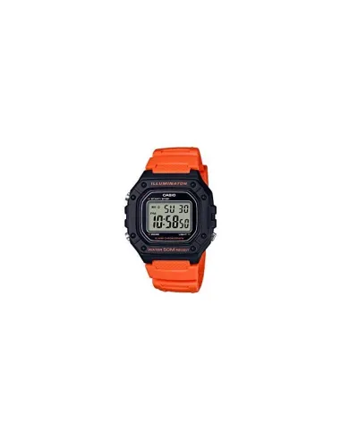 Reloj deportivo CASIO digital W-218h-4b2  alarma cronómetro luz 50m WR
