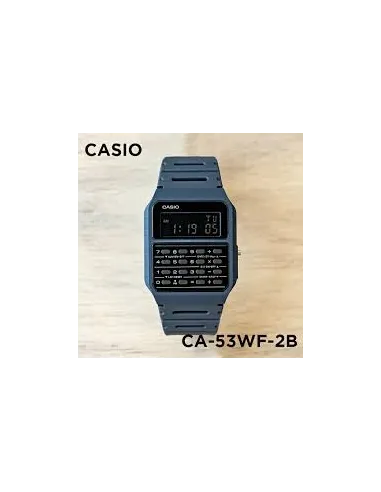 Reloj Casio Calculadora CA-53WF-2B azul