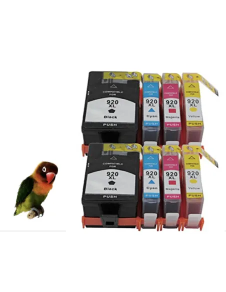 copy of HP 920XL pack cartuchos compatibles alta capacidad HP 920XL BK/C/M/Y