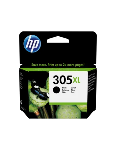 Tinta negra ORIGINAL HP 305XL 3YM62AE negro HP DeskJet Series 2700, 4100, Envy Series 6020, 6030, 6400 y 6430