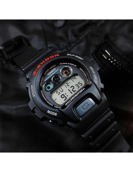 Reloj hombre Casio g-shock dw-6900-1v cronografo multifuncion - antigolpes
