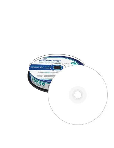 DVD+R DOBLE CAPA 8X MEDIARANGE FF PRINTABLE TARRINA 10 UDS