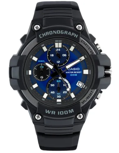 Reloj deportivo hombre Casio MCW-110H-2A2V Chrono 100 Water Resist