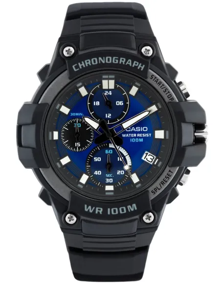Reloj deportivo hombre Casio MCW-110H-2A2V Chrono 100 Water Resist