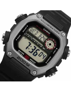 Reloj Deportivo Hombre Casio DW291H-1AV 10 años batería hora mundial 5 alarmas
