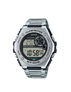Reloj deportivo hombre Casio MWD-100HD-1AV Hora Mundial 5 Alarmas Despertador 10 años batería