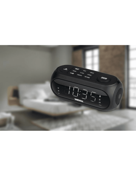 RELOJ Daewoo DCR-460 DESPERTADOR ALTAVOZ BLUETOOTH CON RADIO DIGITAL FM Y PUERTO USB PARA CARGA DE DISPOSITIVOS
