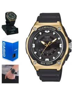 Reloj analógico Casio MWC-100H-9AV water resistant 100m 2
