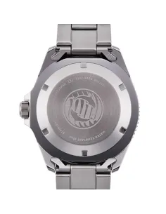 Reloj automático hombre buceo Orient Kanno RA-AA0915R dial rojo 44mm correa acero 200m WR 2