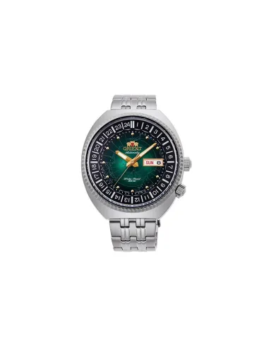 Reloj automático Orient Revival World Map Automatic RA-AA0E02E dial verde 43.5mm correa acero 200m water resist RA-AA0E02E19