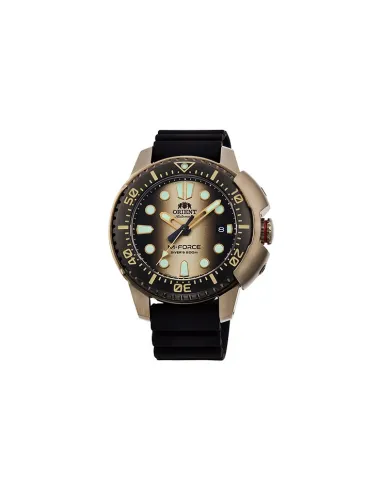 reloj automático hombre Orient M-Force RA-AC0L05G Limited Edition dial 45mm correa goma 200m water resist