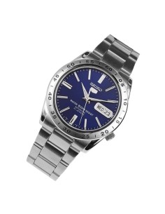reloj automático hombre Seiko SNKD99K1 dial azul 37mm correa acero 50m water resist 2