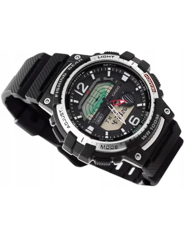 Reloj Hombre Pesca Casio WSC-1250H-1AV Fases Lunares