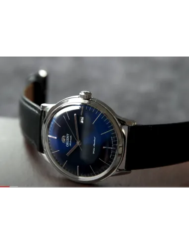 reloj hombre automático Orient Bambino FAC0000DD dial azul 40.5mm correa cuero