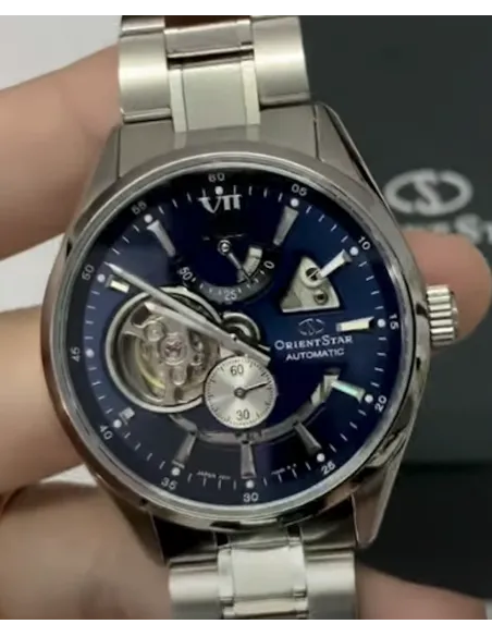 Reloj Automático hombre Orient Star RE-AV0003L Contemporary 50h Power Reserve cristal zafiro anti-reflejo correa acero