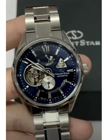 Reloj Automático hombre Orient Star RE-AV0003L Contemporary 50h Power Reserve cristal zafiro anti-reflejo correa acero