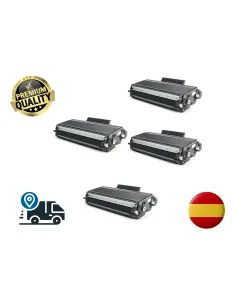 4x TN-3430/ TN3480 toner pour HL-L5100 HL-L5000 HL-L5200 HL-L6250 HL-L6300