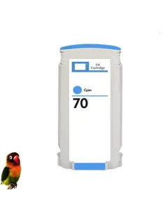copy of HP 70 CYAN LIGHT CARTUCHO DE TINTA COMPATIBLE C9390A DesignJet Z2100 DesignJet Z3100 DesignJet Z3200  DesignJet Z5200
