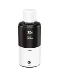 Botella de Tinta HP 32XL Negro pigmentada compatible 1VV24AE
