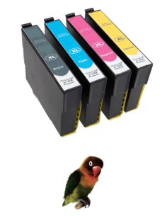 pack 4 tintas compatibles Epson 407 / Epson 407XL Cartuchos de Tinta para WorkForce Pro WF-4745 DTWF