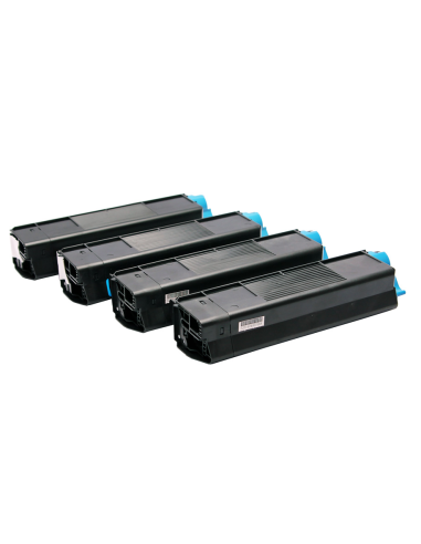 copy of toner  Compatible OKI ES6412 Negro Cartucho de Toner 46507516