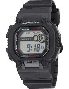 copy of Reloj deportivo hombre Casio W737H-1A2 Luz LED 10 años batería Hora Dual 100m Water Resist
