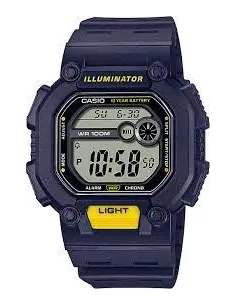 copy of Reloj deportivo hombre Casio W737H-1A2 Luz LED 10 años batería Hora Dual 100m Water Resist