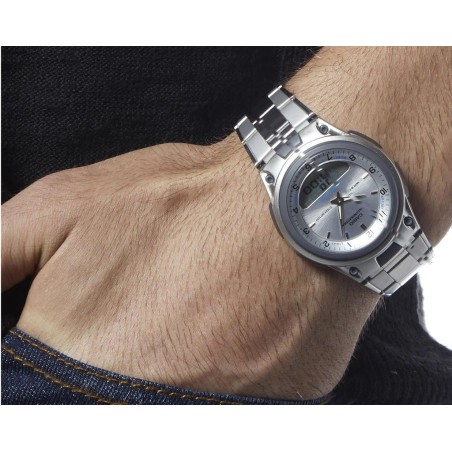 reloj hombre CASIO aw-80d-7a Hora Mundial - 30 telememo - 10 años batería