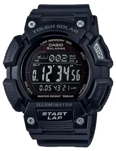 Reloj deportivo hombre Casio Solar STL-S110H-1B2 5 alarmas Hora Mundial 100m water resist