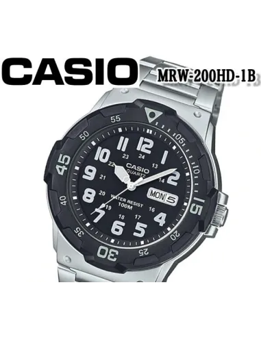 Reloj deportivo hombre Casio MRW-200HD-1BV correa acero