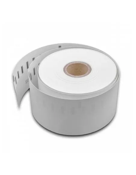 Compatible DYMO S0929100 51mm x 89mm 300 ETIQUETAS NO ADHESIVAS NEGRO / BLANCO