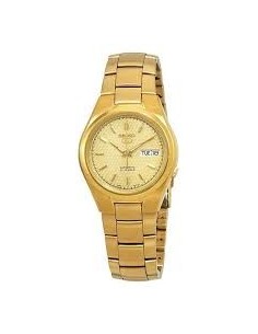 Reloj Automático Hombre Seiko 5 SNK610K1 dial dorado correa acero