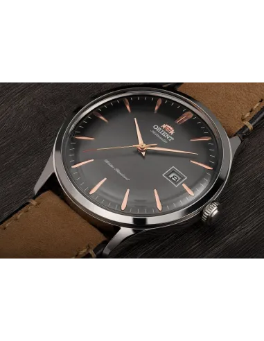 Reloj hombre automático Orient Bambino FAC08003A v4. correa cuero