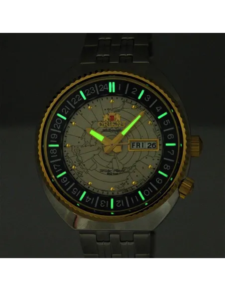 Reloj automático hombre Orient Revival World Map Automatic RA-AA0E01S