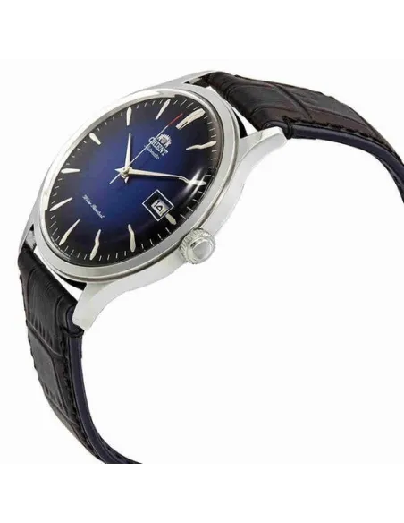 reloj hombre automático Orient Bambino FAC08004D dial azul cuero