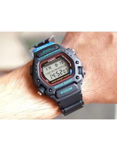 Reloj Casio DW-290-1VS retro digital