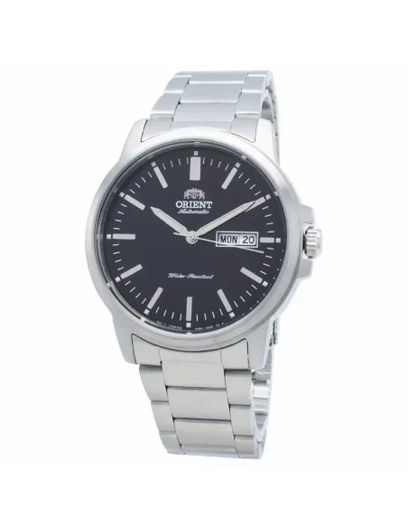 reloj automático hombre Orient Conmuter RA-AA0C01B dial negro 41.9mm correa acero (admite cuerda manual) 50m water resist