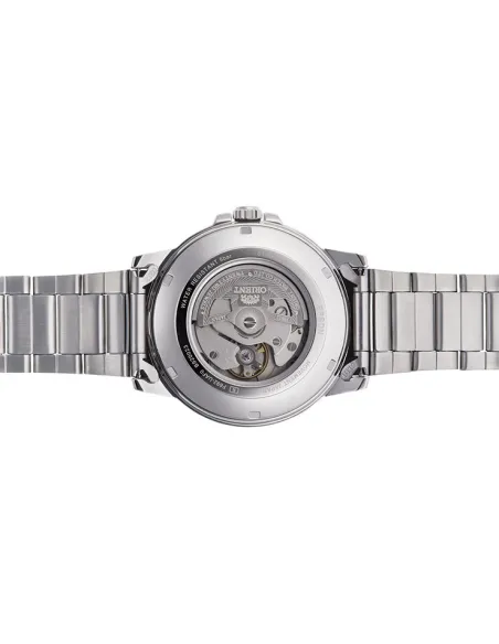 reloj automático hombre Orient Conmuter RA-AA0C01B dial negro 41.9mm correa acero (admite cuerda manual) 50m water resist