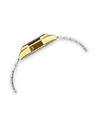 Reloj de mujer de Casio Collection LA680WEGA-9ER Vintage luz LED correa de acero