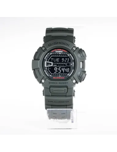 Reloj hombre Casio G-Shock "the Mudman" G-9000-3V resistente a golpes luz led 200m water resist correa resina