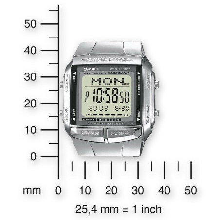 RELOJ CASIO DATABANK DB-360N-1AEF BANCO DATOS
