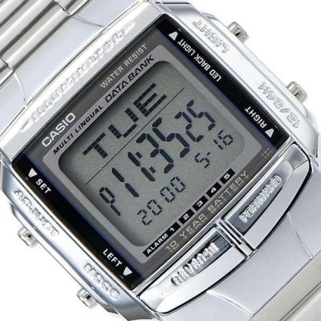 RELOJ CASIO DATABANK DB-360N-1AEF BANCO DATOS