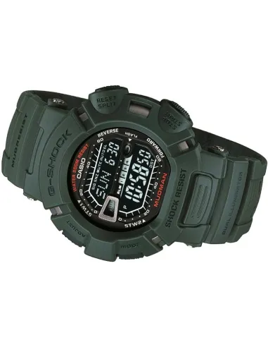 Reloj hombre Casio G-Shock "the Mudman" G-9000-3V resistente a golpes luz led 200m water resist correa resina