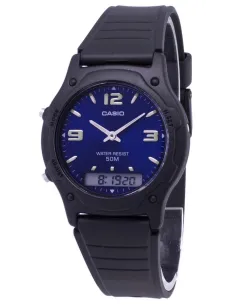 copy of Reloj clásico hombre analógico digital Casio AW-49H-1B correa resina 50m water resist 2