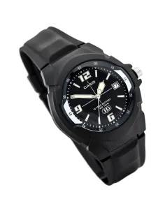 Reloj deportivo clásico hombre Casio MW-600F-1A dial negro correa resina 10 años batería 2