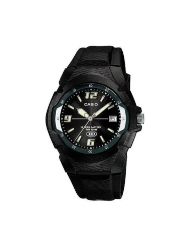 Reloj deportivo clásico hombre Casio MW-600F-1A dial negro correa resina 10 años batería